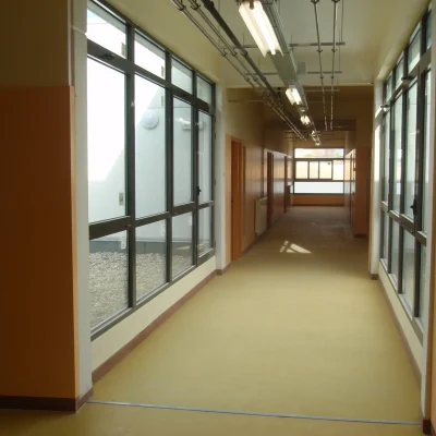 New construction of the lycee d’enseignement secondary les franqueses del vallès (vallès east)