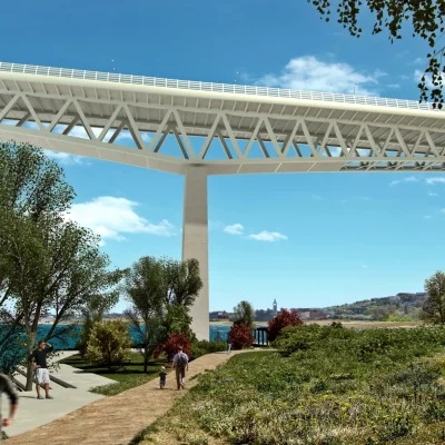 Environmental impact study of the feasibility study of a connection between the A4 motorway and the city of Bizerte