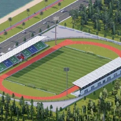 Construction of a 50,000-seat covered multi-sport stadium in Tizi Ouzou Sablettes